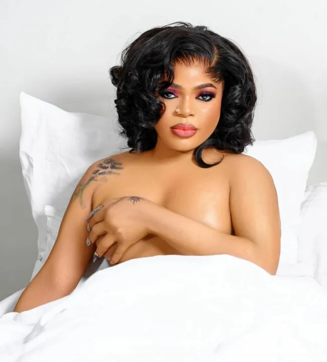 Bobrisky Flaunts Surgically-Enhanced Body in New Photos