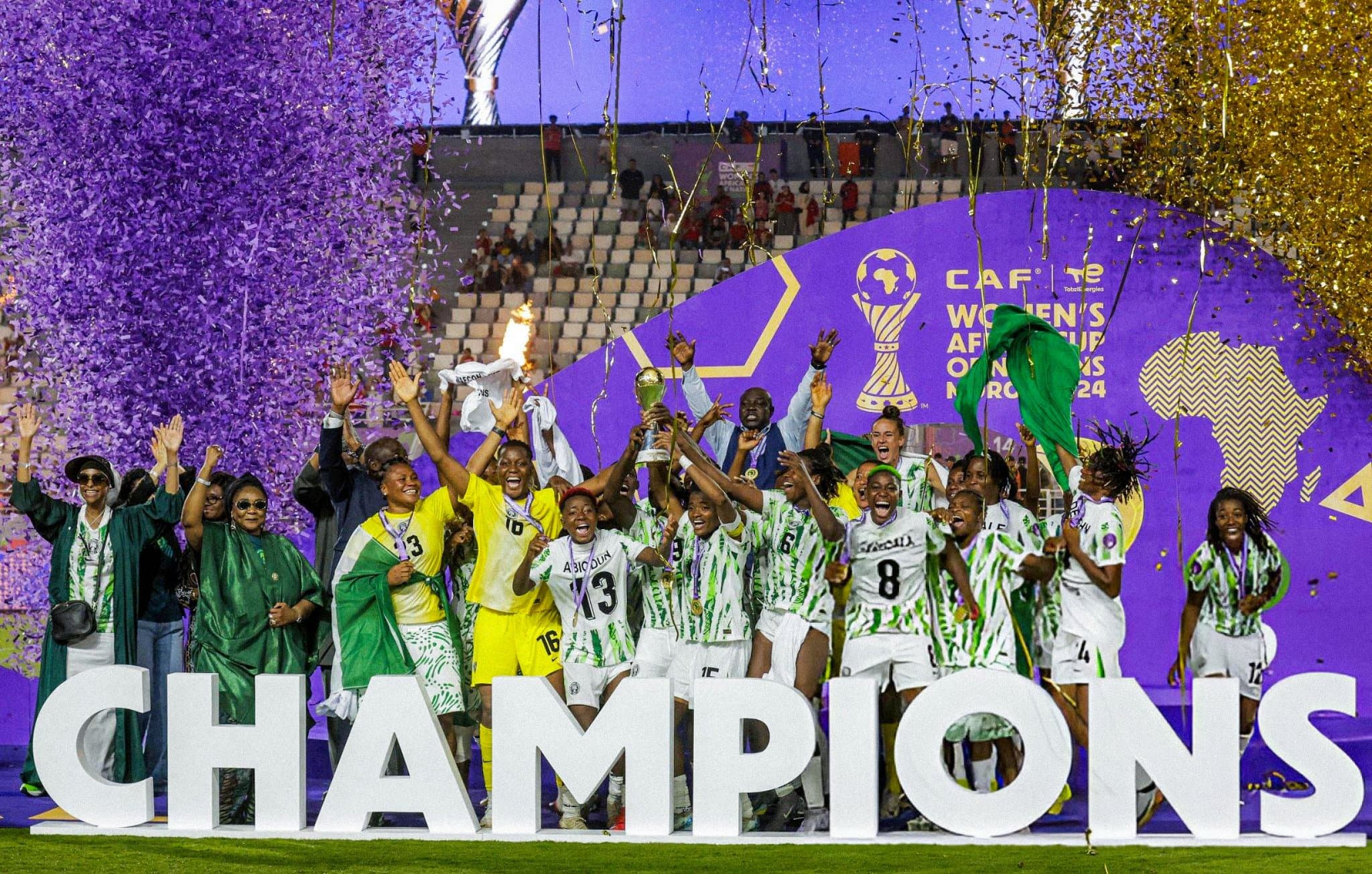 Congratulations to Nigeria’s SUPER Falcon