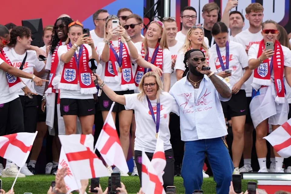 News Recap: Burna Boy Electrifies the Lionesses’ Victory Parade