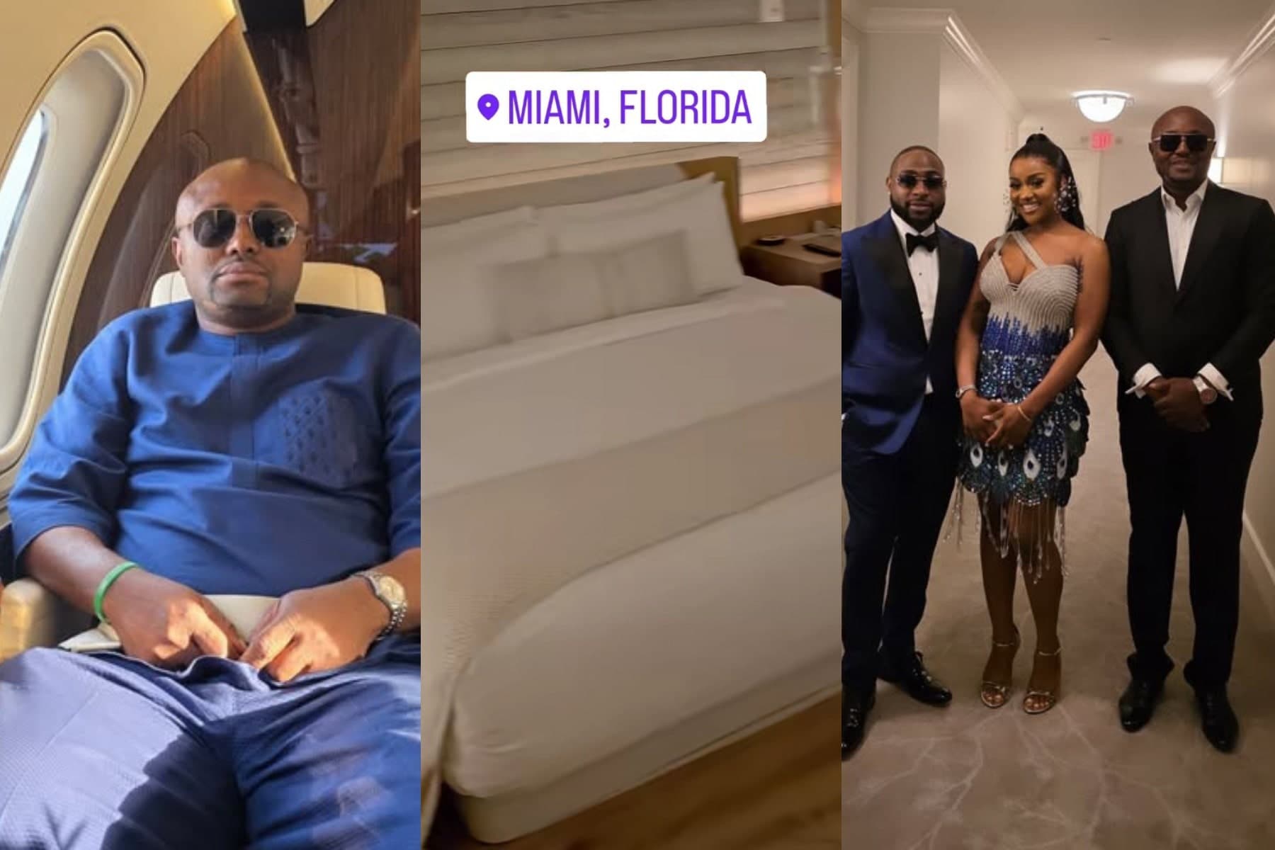 Israel DMW Flaunts $1,000-a-Night Miami Hotel Ahead of Davido and Chioma’s Wedding