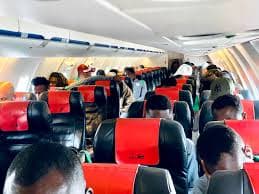 Super Eagles Arrive Safely in Uyo After Mid-Air Scare En Route from South Africa