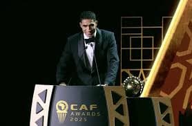 Hakimi Wins 2025 CAF Player of the Year, Beats Osimhen and Salah