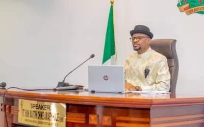 JUST IN : Rivers Assembly Speaker Martin Amaewhule, 15 Lawmakers Defect from PDP to APC