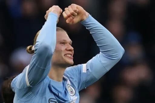 Haaland Brace Sends Manchester City Top of the Premier League