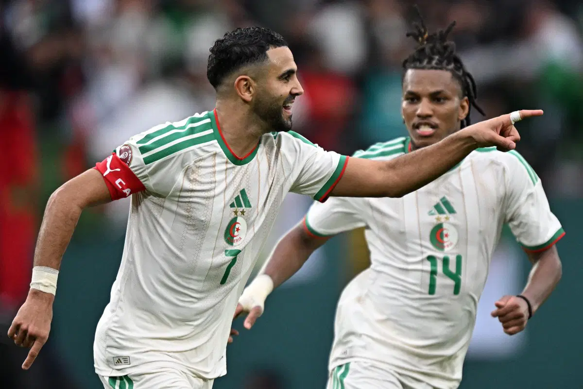 Nigeria Have Scored 12 Goals, I’m Afraid’ – Mahrez Jokes Ahead of Super Eagles Clash