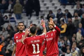 Salah Returns as Liverpool Cruise Past Marseille to Boost Last-16 Hopes