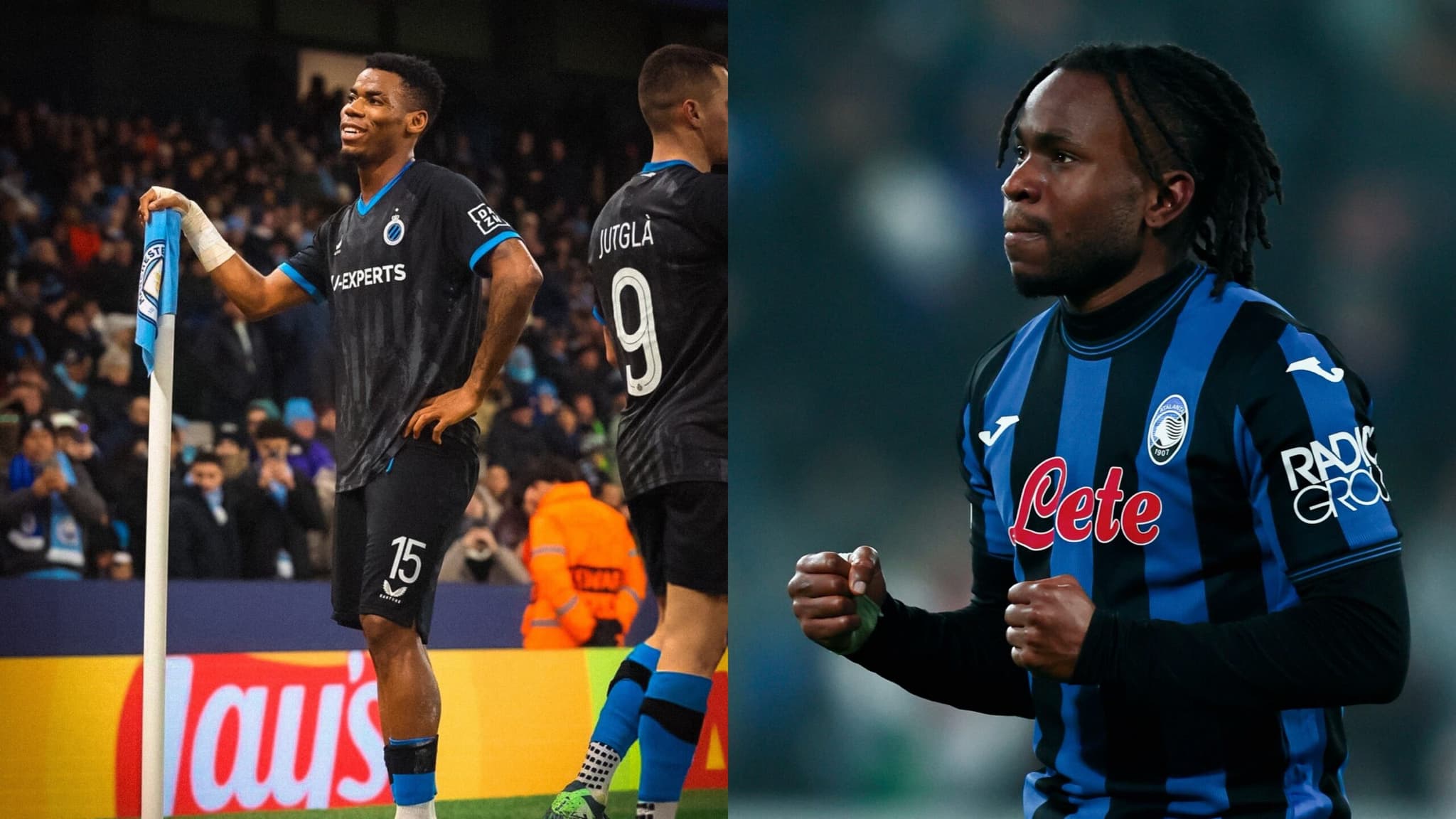 Lookman, Onyedika Set for Champions League Showdown as Atletico Face Club Brugge