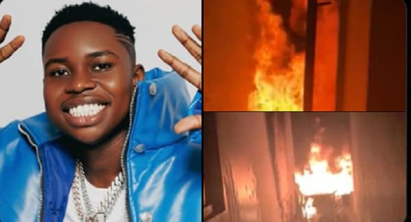 Peller Narrowly Escapes Generator Fire At New Lagos Home