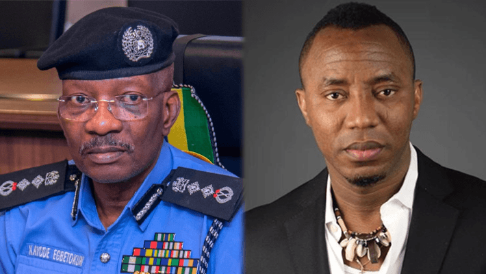 Sowore Alleges Removal of IGP Egbetokun, Police Yet to Confirm