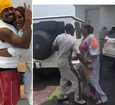Asake surprises his mother with a Mercedes-Benz G-Wagon