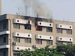 Fire Razes Section Of Head Of Civil Service Building In Abuja