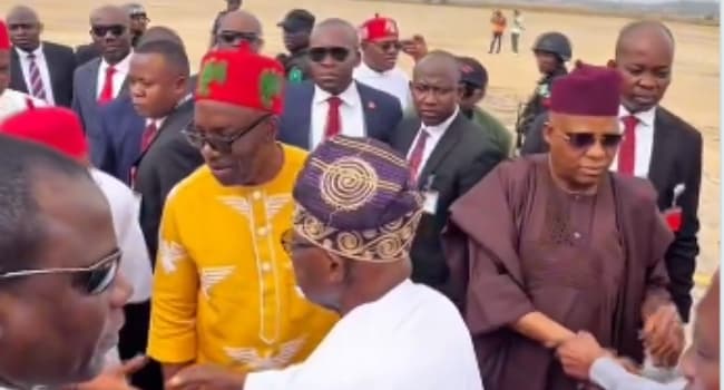 Obasanjo, Jonathan, Shettima Attend Governor Soludo’s Second-Term Swearing-In in Anambra