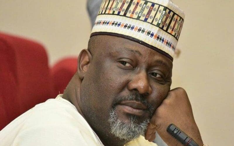 Photos : Dino Melaye Makes Another Bold Style Statement with Eye-Catching Trousers