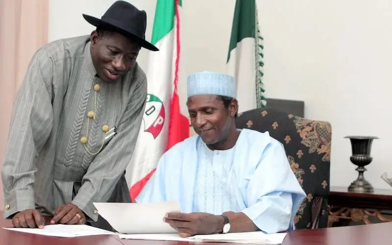 Jonathan Pays Tribute to Late President Yar’Adua, Hails His Humble and Selfless Leadership