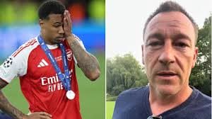 John Terry Sends Heartfelt Message to Gabriel After Arsenal’s Champions League Final Heartbreak
