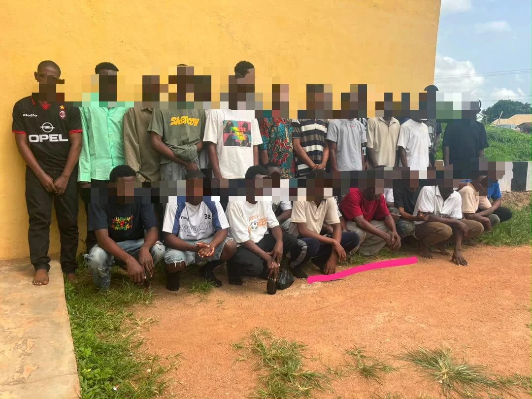 Police Bust Suspected Cult Initiation Gathering, Arrest 30 in Ogun