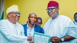 Oyebanji Receives INEC Certificate of Return After Ekiti Governorship Victory