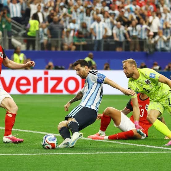 Messi Scores Brace as Argentina Beat Austria, Reach World Cup Knockout Stage