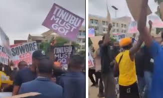 BREAKING: Tension at Abuja Court as Protesters Demand Sowore’s Release, Clash with DSS Over Recording