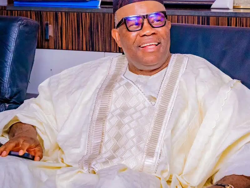 'If a Party Has Died, Let It Die' — Akpabio Mocks PDP, Praises Wike