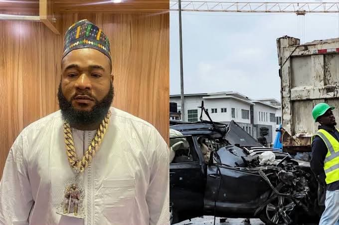 Music promoter Sam Larry reportedly hospitalised after Lagos auto crash