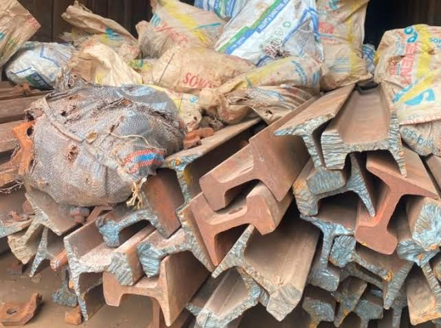 Police Arrest Three Suspected Railway Vandals, Recover Stolen Rail Tracks Worth ₦200 Million in Oyo