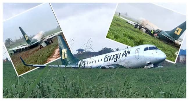 Passengers Safe as Enugu Air Flight Crash-Lands at Benin Airport