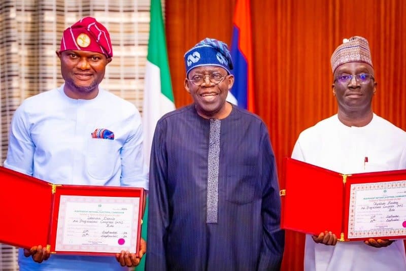 Tinubu receives Monday Okpebholo, APC governors at Aso Villa, Tasked On Need To Focus On Good Governance
