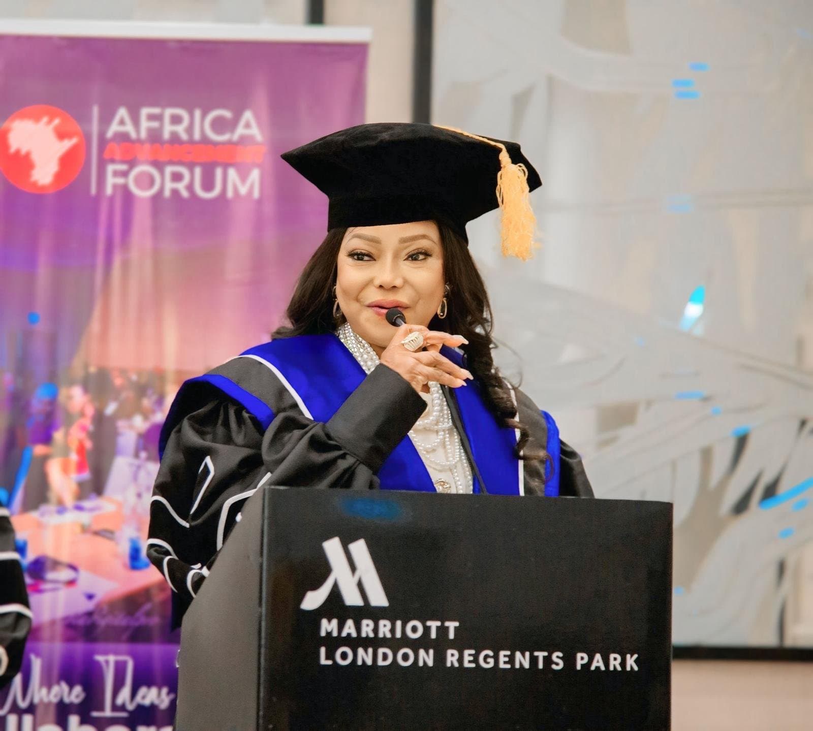 American University Honors Dr. Hafsat Oduwole Balewa, with Prestigious Doctorate Degree