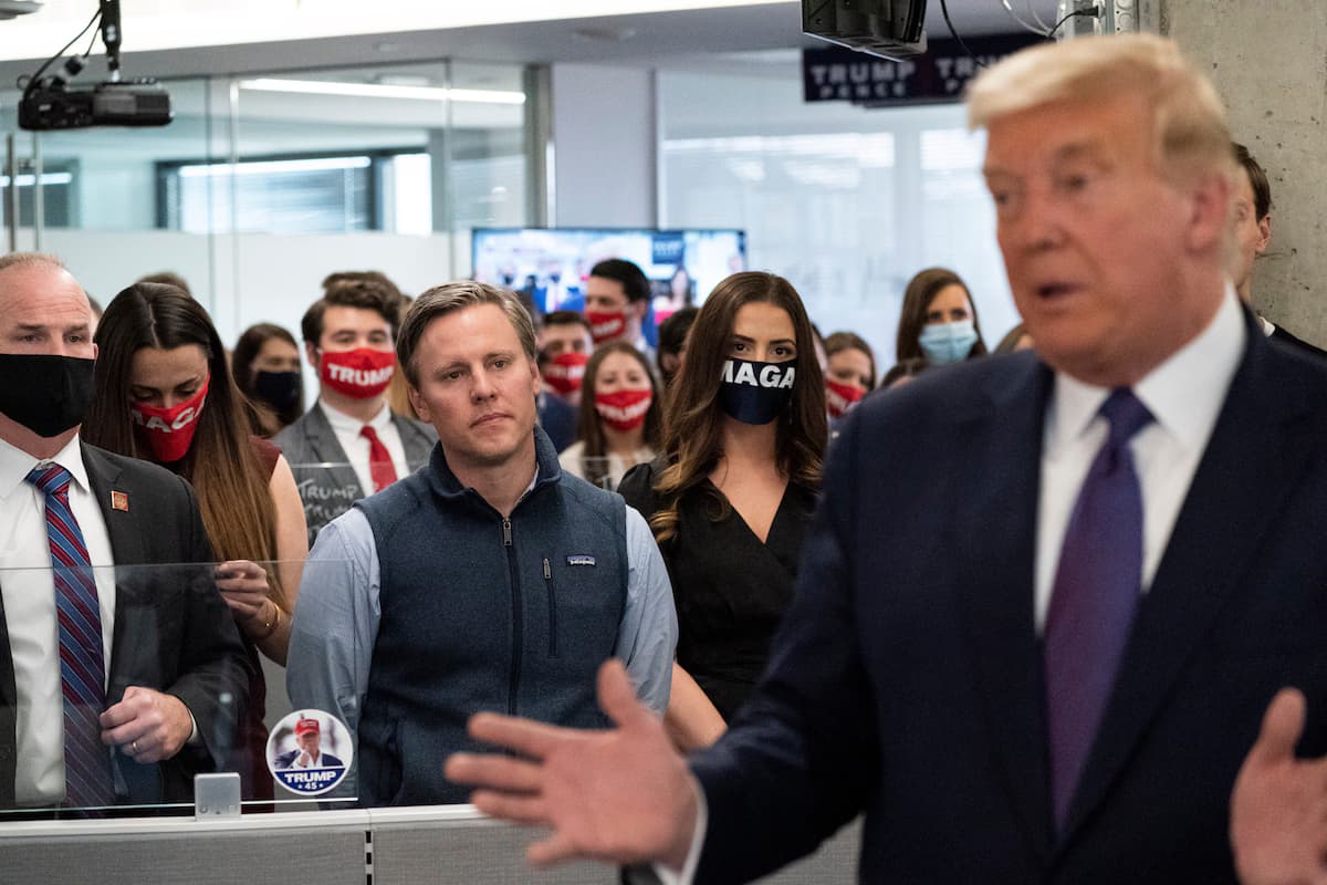 Trump says he doesn&#8217;t need to tell supporters to avoid violence