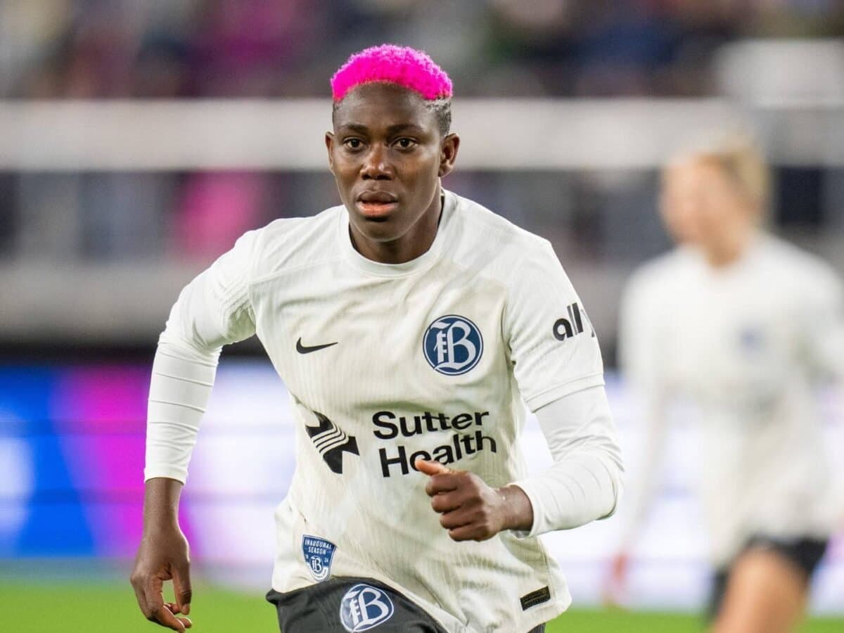 Asisat Oshoala Scores First Ever Playoff Goal In Bay FC&#8217;s History