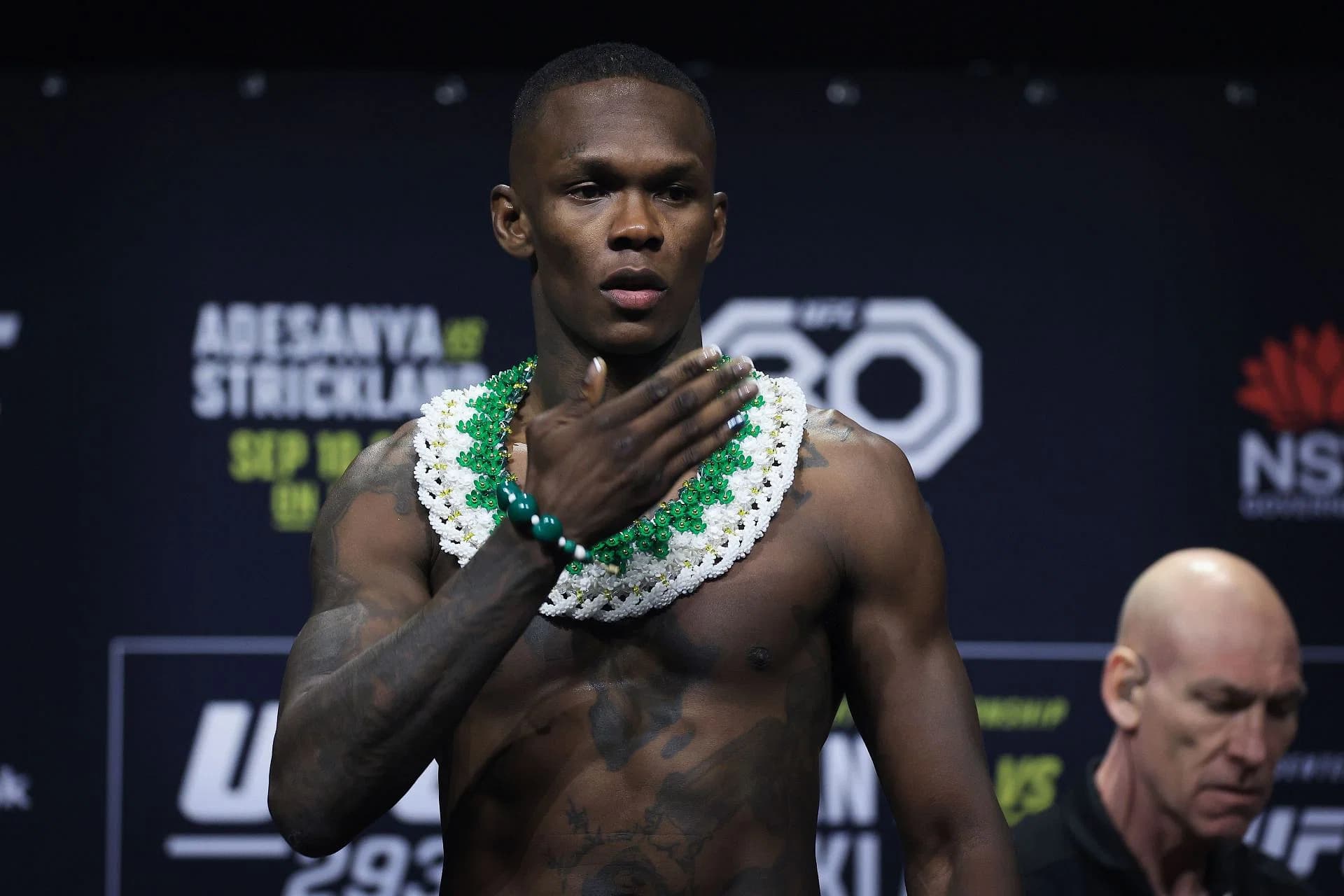 Adesanya to headline first Saudi UFC event