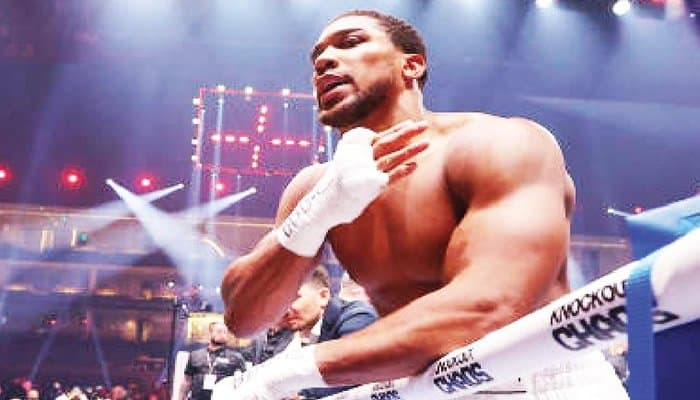Anthony Joshua has been accused of &#8220;wanting no part&#8221; of giant 18 stone Zhilei Zhang