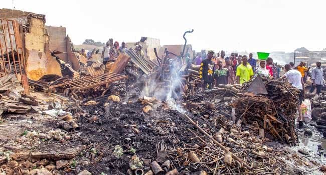 About 90 people, not 500, affected in Alesinloye market fire