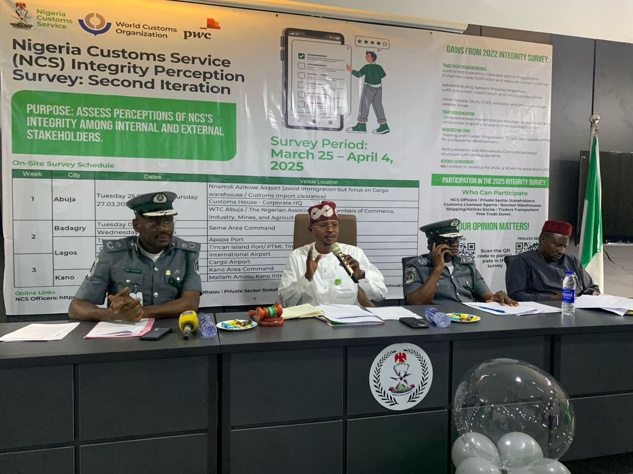 Apapa Customs sets historic revenue record with N2.357 Trillion in 2024.Surpasses Q1 Performance by N205 Billion in 2025